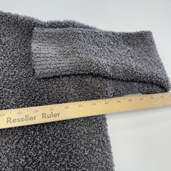 Barefoot Dreams Sweater Womens Small Medium Gray CozyChic Cardigan BDWCC1000 - Picture 7 of 9